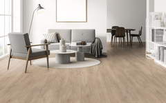 Sol startifié HDF effet chêne marron AC4 CREMONA - L.138,2 x l.19,3 x Ep.0,8+0,2 cm - Brico Dépôt