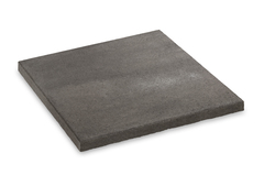 Dalle béton anthracite 50 x 50 cm bord biseauté finition sablée antidérapante - Brico Dépôt