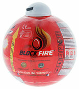 Boule extinctrice de feu BLOCKFIRE 1,8 kg - 16 cm - Onelec - Brico Dépôt