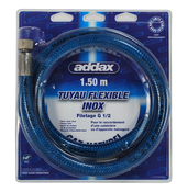 Tuyau de gaz inox sans date de remplacement - L. 1,5 m - Addax - Brico Dépôt