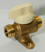 Robinet à obturateur auto intégré E/S mâle 1/2 - Addax - Brico Dépôt