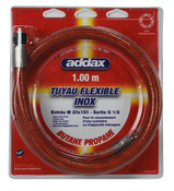 Tuyau de gaz butane propane tresse inox longueur 100 cm - Addax - Brico Dépôt