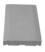 Chapeau de mur plat gris 30 x 50 x 5 cm - Brico Dépôt