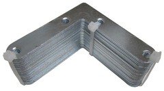 25 équerres de chassis AZ- 80 x 80 mm - Brico Dépôt