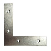 Equerre de fenêtre 100 mm en acier zingué - Brico Dépôt