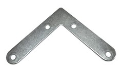 Équerre de châssis en acier zingué 80 mm - Brico Dépôt