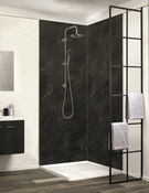 Lot de 2 panneaux décoratifs noir DRIFT - l.90 x H.260 cm - Dumaplast - Brico Dépôt