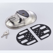 Antivol camionnette verrou Discus Ø70 - 19 x 11 cm - Brico Dépôt