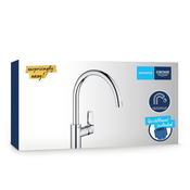 Mitigeur évier "Start" Loop Chromé - Grohe - Brico Dépôt