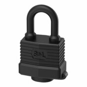 Cadenas acier laminé anse blindée  50 mm noir - Brico Dépôt