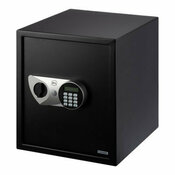 Coffre-fort électronique 40x35x35 cm acier noir 39,5 litres - Brico Dépôt