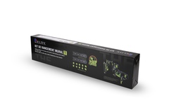 Système rangement mural modulable avec 2 panneaux nylon et 10 crochets plastiques - Brico Dépôt