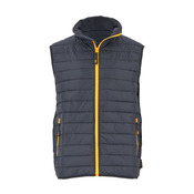 Veste sans manche CASTLIN noire rembourrée imperméable taille L - Brico Dépôt