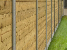 Lame bois épicéa vert occultante pour clôture NEVA h 180 x l 13,2 cm - Brico Dépôt