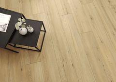 Lame de sol stratifié finition structurée usage intérieur humide 184,5x24,4 cm épaisseur 8 mm - Brico Dépôt