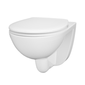 Cuvette WC suspendue céramique sans rebord NF VIONA 36,2 x 36,4 x 53,2 cm - Cooke and Lewis - Brico Dépôt