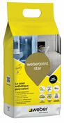 Produit de jointoiement gris 5 kg séchage rapide - Weber - Brico Dépôt