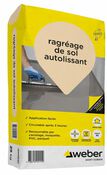 Ragréage de sol autolissant gris 25 kg intérieur épaisseur 1 à 10 mm - Weber - Brico Dépôt