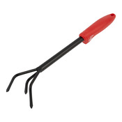 Outil de jardin griffe à main acier carbone 39 cm  - Forge steel - Brico Dépôt