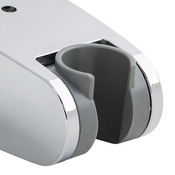 Support douchette universel argent effet chromé brillant 6,6 x 5,2 x 3,9 cm - Cooke and Lewis - Brico Dépôt