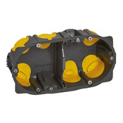 Boîte à encastrer Eco Batibox profondeur 40 mm pour plaque de plâtre - 2 postes - Legrand - Brico Dépôt