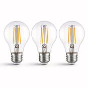 Lot de 3 ampoules LED E27 806 lm 60 W - Brico Dépôt