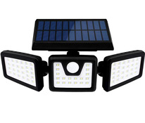 Projecteur solaire LED avec détecteur de mouvement 800 lm IP44 - Optex - Brico Dépôt