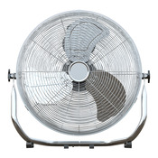 Ventilateur 120 W avec 3 vitesses inclinable diamètre 45 cm - Brico Dépôt