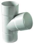 Té en PVC 67 ° gris M/F dév. 25 mm pour raccordement - Brico Dépôt