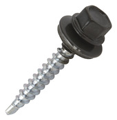 Kit 100 fixations pour tôle graphite - Brico Dépôt