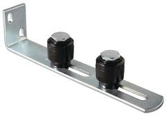 Guide à visser 2 olives en acier zingué blanc - AFBAT - Brico Dépôt