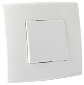 Lot 3 interrupteurs va-et-vient "Kobé" - Blanc - Brico Dépôt