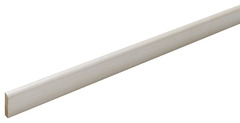 Chant plat MDF revêtu frêne blanc pour plafond L. 2,60 m x l. 25 mm x ep. 6 mm - Brico Dépôt