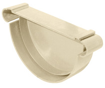 Fond de gouttière en PVC 25 mm sable - First - Brico Dépôt