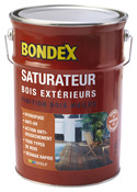 Saturateur bois incolore pour protéger et imperméabiliser les bois extérieurs, 5 L - Bondex - Brico Dépôt