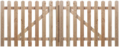 Kit barrière en bois douglas L. 3 x H. 1,18 m - Brico Dépôt