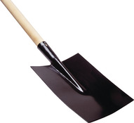 Bêche Senlis manche en bois - 28 cm manche 100 cm - Brico Dépôt