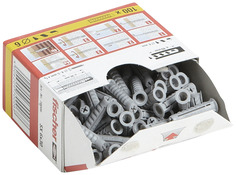 Chevilles nylon "sx" diam. 6 mm - Fischer - Brico Dépôt