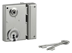 Serrure en applique verticale pour grille droite 70x110 mm - Thirard - Brico Dépôt