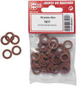 Sachet de 50 joints fibre eau froide 12x17 mm - Watts - Brico Dépôt