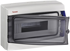 Tableau nu étanche 12 modules - Famatel SA - Brico Dépôt