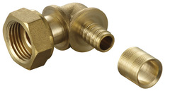 Coude à glissement pour tube PER - Ø 12 mm avec embout femelle 15 x 21 mm - Noyon & Thiebault - Brico Dépôt