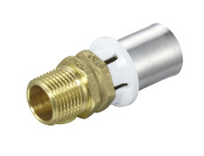 Raccord à sertir droit mâle Ø 16 mm 12x17 mm - Somatherm - Brico Dépôt