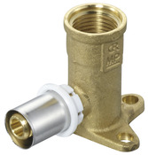  Applique pour tube Multicouche à sertir Ø 16 mm - Femelle 15x21mm / (1/2) - Somatherm - Brico Dépôt