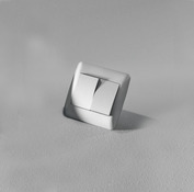 Interrupteur double va-et-vient "OME" silver - Brico Dépôt