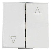 Interrupteur volet roulant  "Kobé" - Blanc - Brico Dépôt