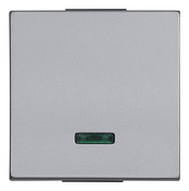 Interrupteur va-et-vient lumineux "Kobé" - Silver - Brico Dépôt