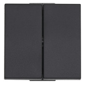 Interrupteur double va-et-vient "Kobé" - Noir - Brico Dépôt