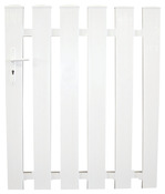 Portillon PVC blanc "Oléron" - L. 1 x H. 1,20 m - Brico Dépôt