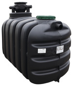 Récupérateur d'eau enterré en polyéthylène haute densité, de 3500 L - Brico Dépôt